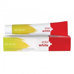 Трав'яна зубна паста EDEL + WHITE містить сіль Швейцарських Альп